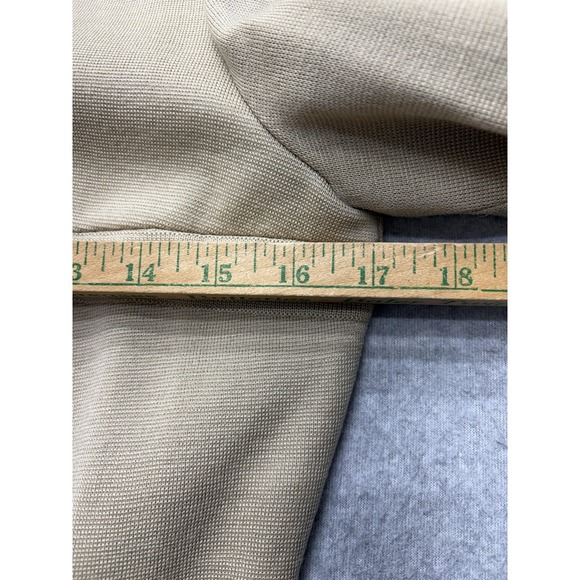 Vintage Bakalli 2pc Dress & Sweater Set Womens 10 Mod Geometric Red Beige - Picture 11 of 16